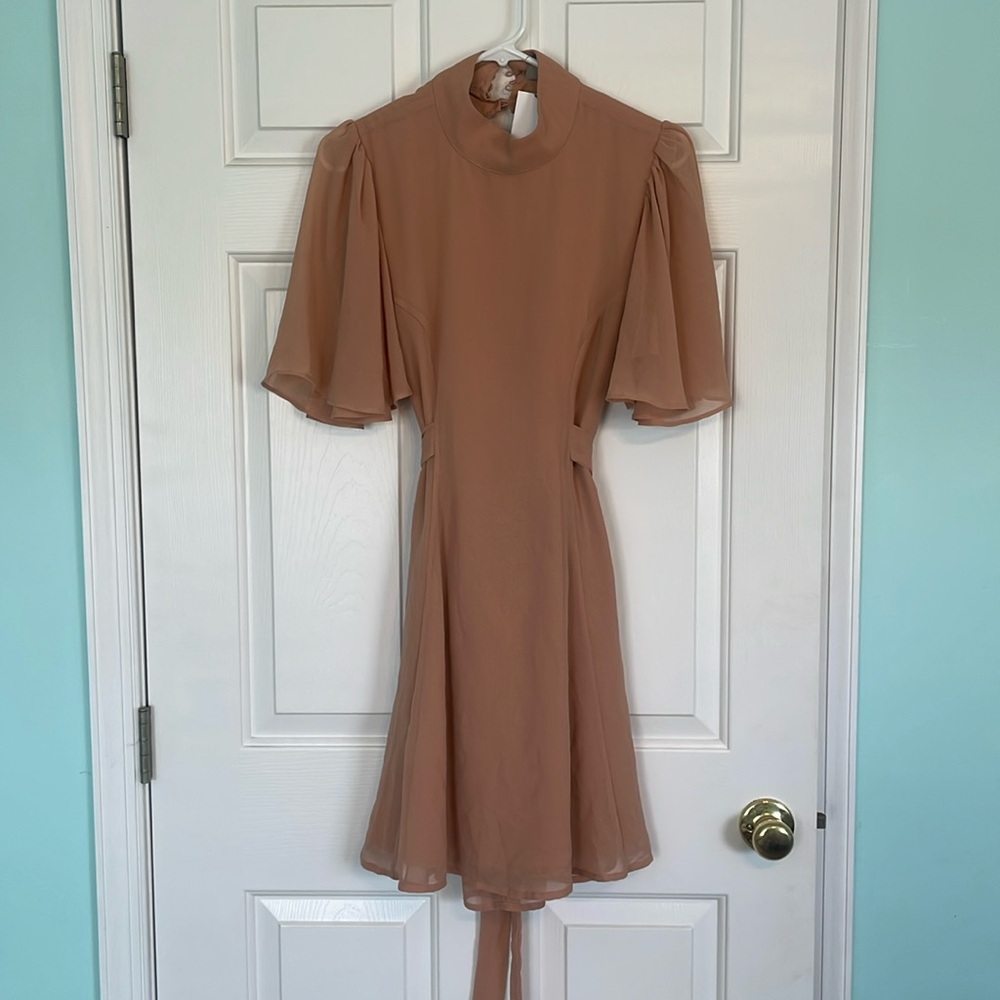 ASOS backless dress